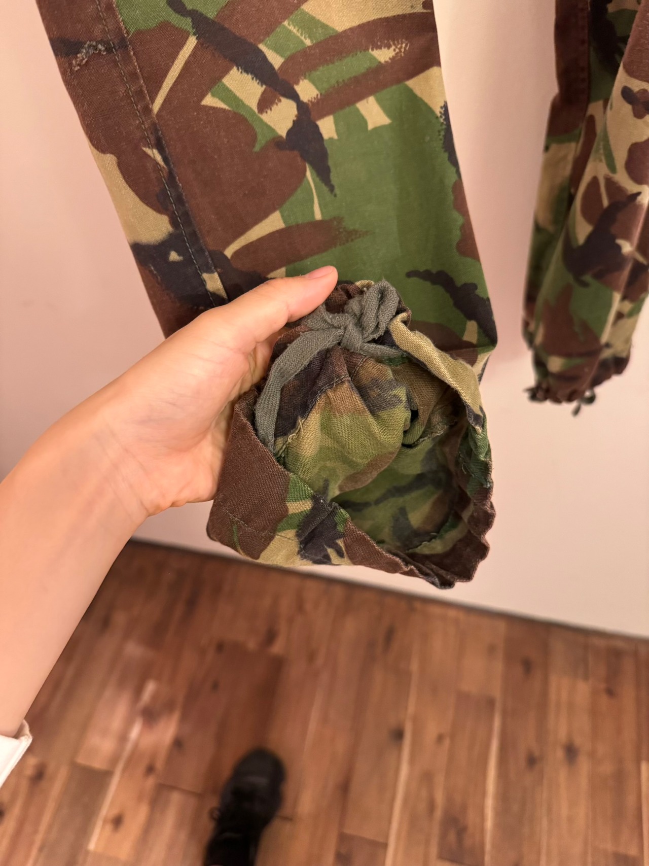 90's イギリス軍 DPM迷彩パンツ DCTAタグ付き