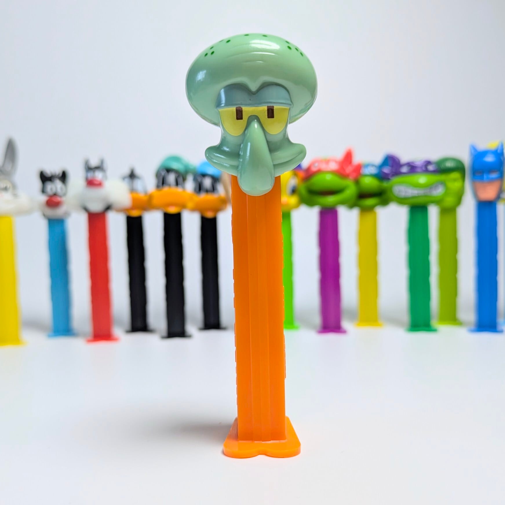 ☆ VINTAGE2008 ☆【 SpongeBob SquarePants ( スポンジボブ )  】『 イカルド 』PEZ / ペッツ / CANDY&DISPENSER  〚アメリカン雑貨 アメトイ〛