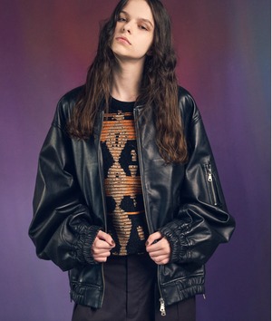 【25AW】MAISON SPECIAL メゾンスペシャル / Sheep Leather MA-1