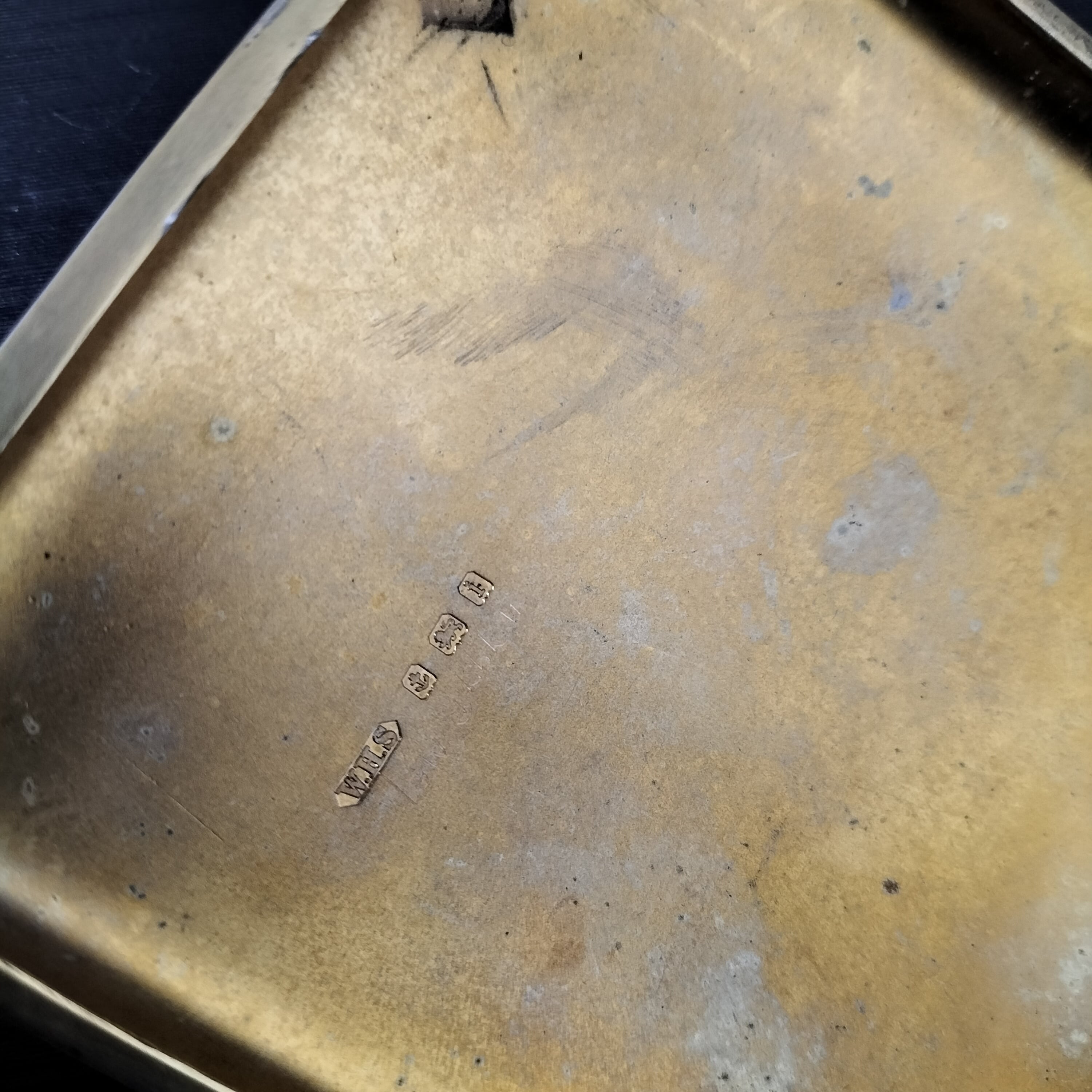 Sterling Silver 1908年 Cigarette Case | Antico