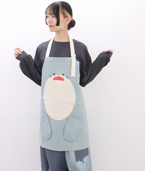 【Hi Hey HOOME!!!】クマ とサメ の人気者 エプロン