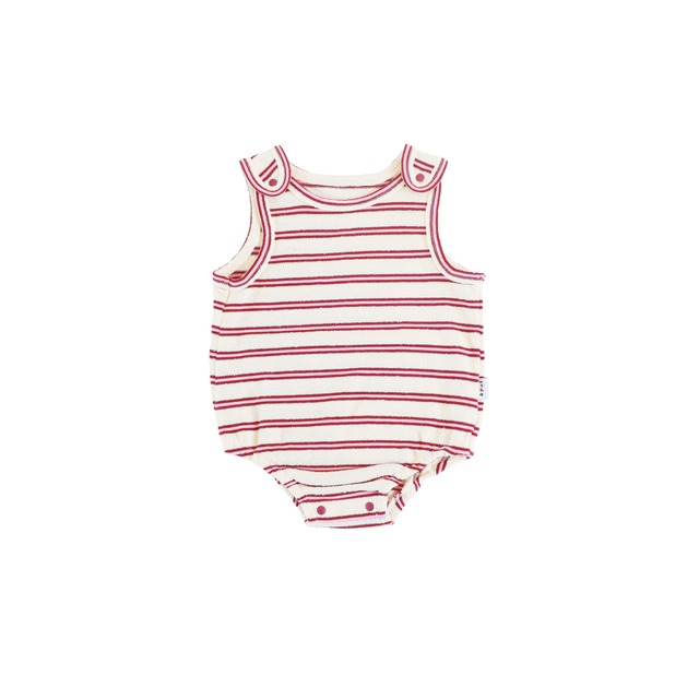 & pal / Pile border rompers / ivory / 70-80cm
