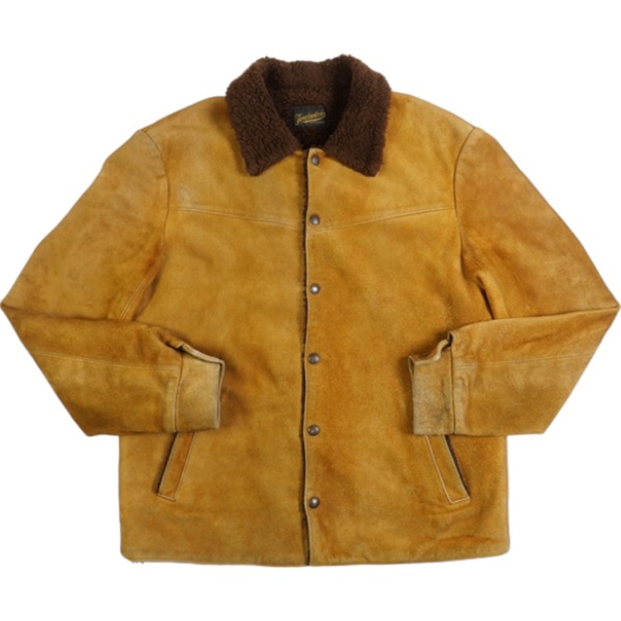 Size【S】 TENDERLOIN テンダーロイン T-SADDLE SUEDE JKT BROWN