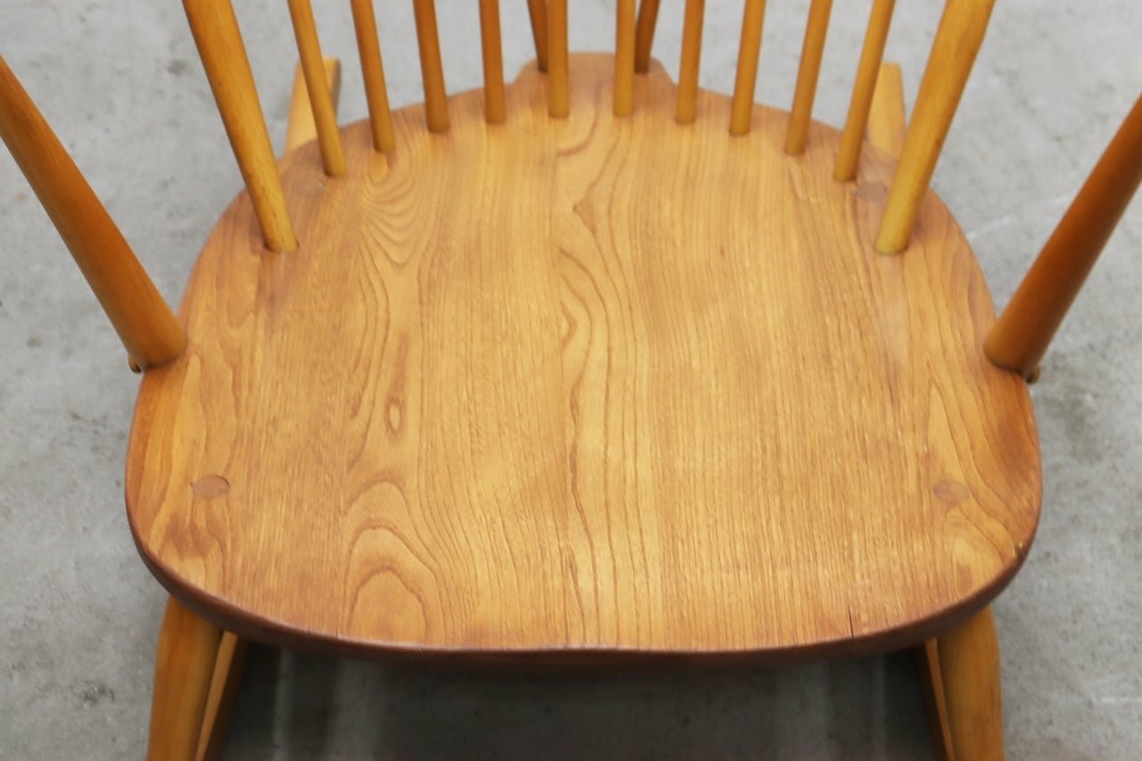 英国 イギリス ERCOL アーコール フープバック ロッキングチェア