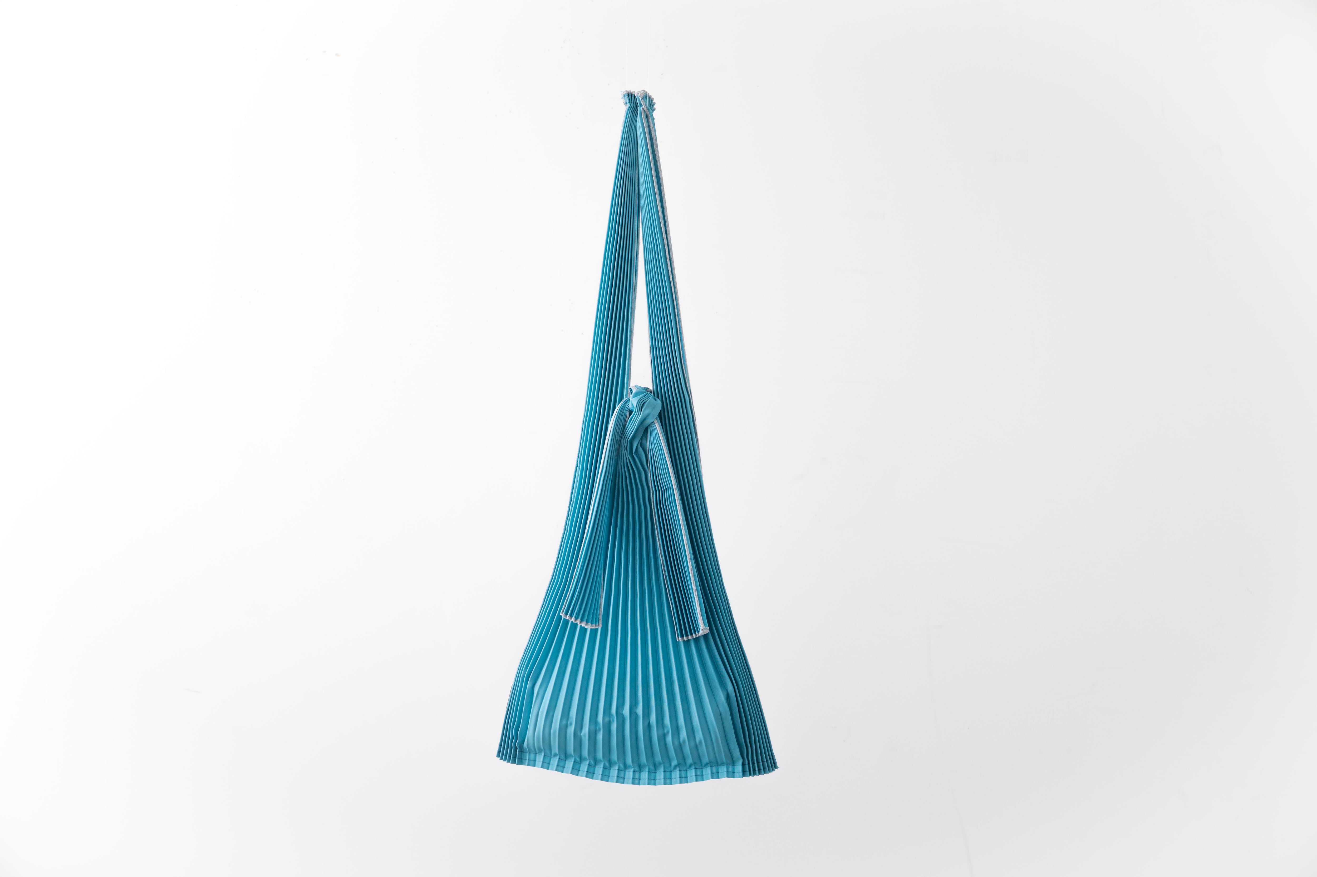PLECO TATE-PLEATS : L (BLUE GRAY) / kna plus ★購入前に記載の配送についてをご必読ください
