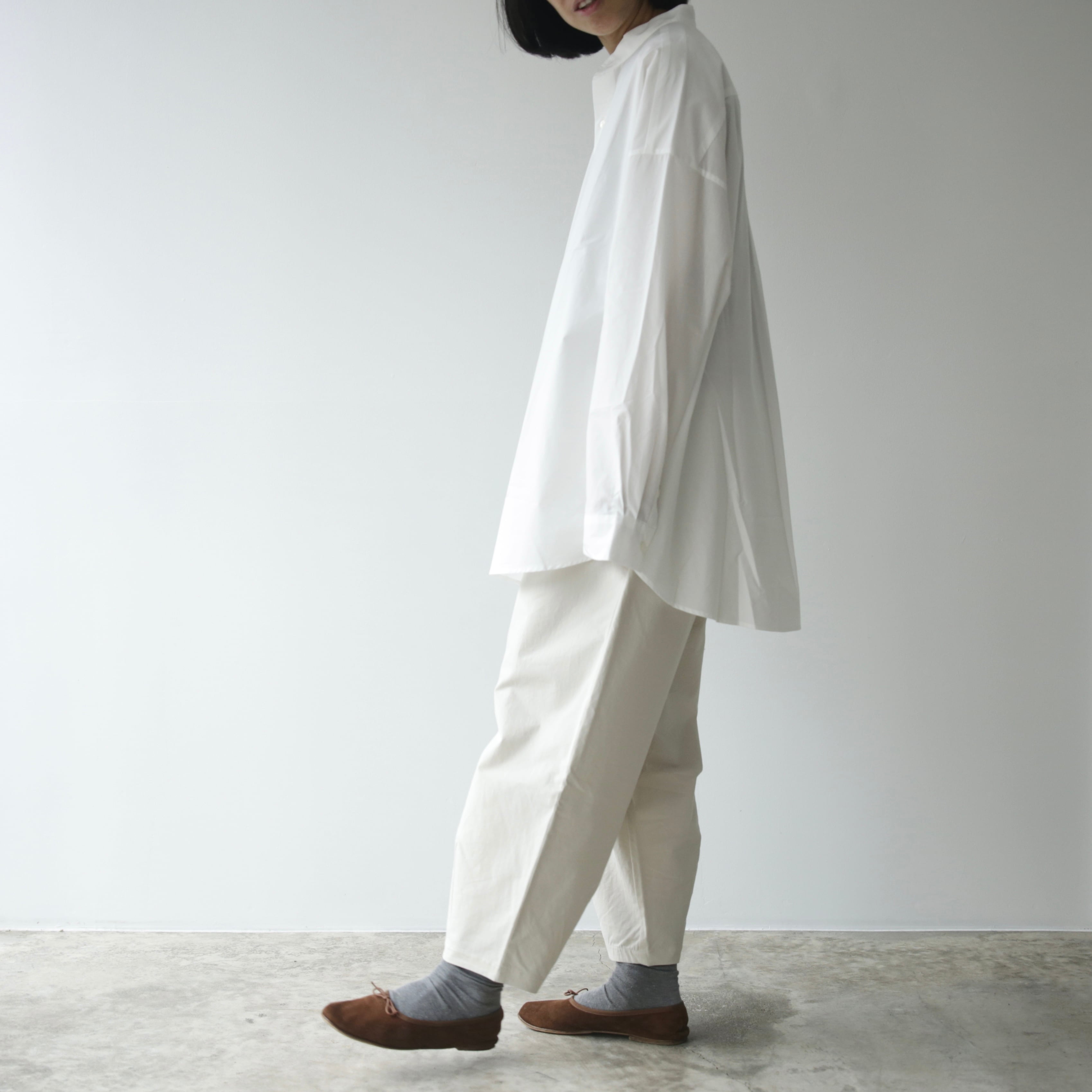 evameva コットンクロップドパンツ | Vie