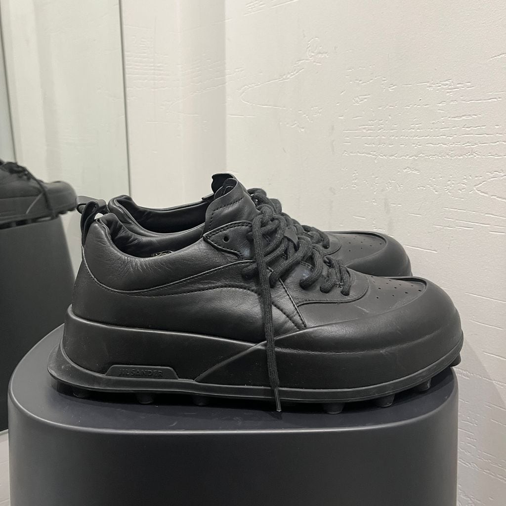 Jil Sander◆Orb カーフレザー ローカットスニーカー JIL SANDER ジルサンダー Orb Leather Sneaker オーブカーフ