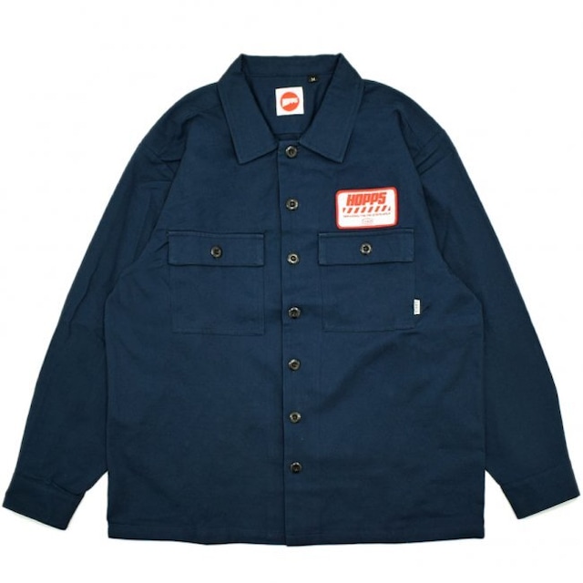 Hopps / HOPPS X LABOR / WORK SHIRTS / NAVY/RED /ワークシャツ