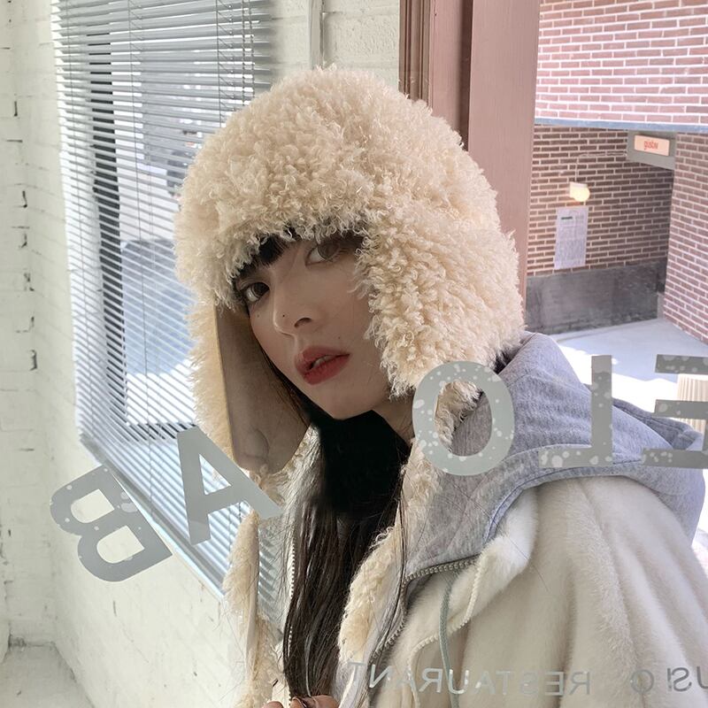 ウィンターレッドニット 帽子 大人ガーリー スウィート キュート カジュアル 冬物 ブラック・アイド・ピーズ76484460791