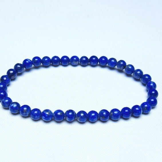 ラピスラズリ ブレスレット 5mm 一点物 メール便可 [M便 1/10] 111-48331