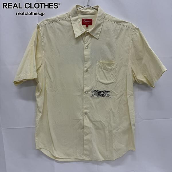 Supreme/シュプリーム【16SS】ANTIHERO S/S Shirt/アンタイヒーロー