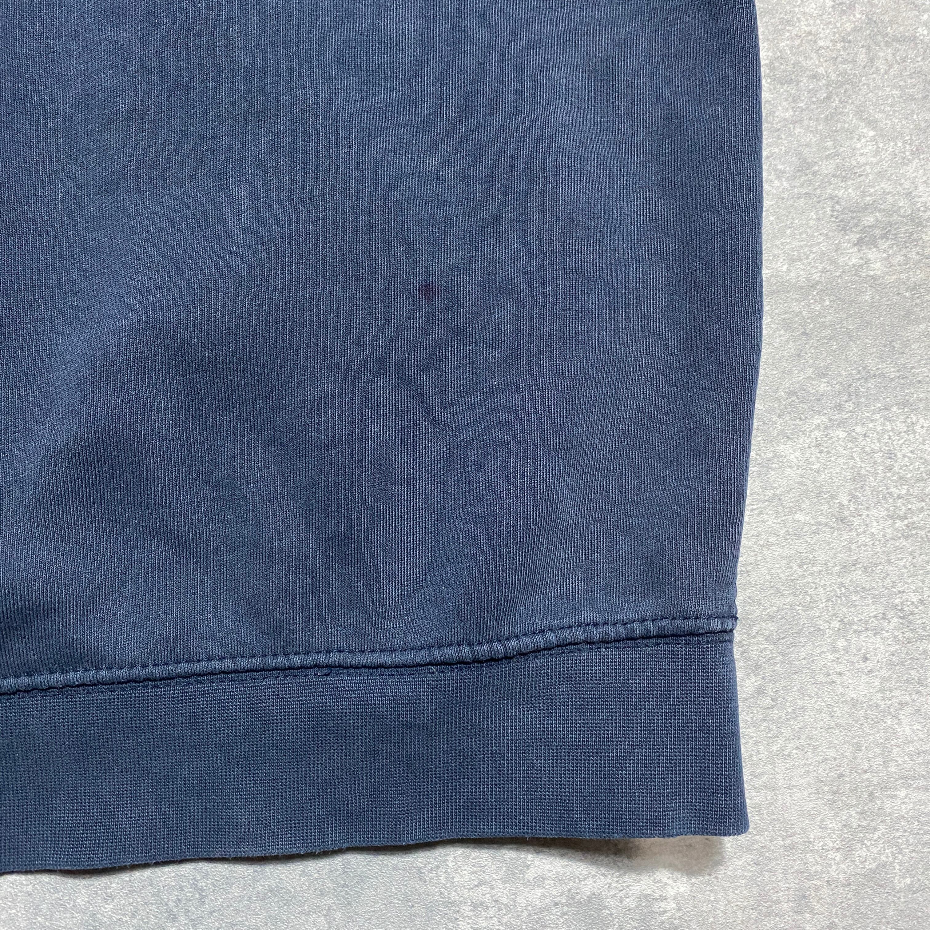 7086【人気Lサイズ】ナイキ☆ワンポイント刺繍ハーフジップシャツ　美品