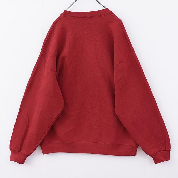 ラッセルアスレチック スウェット カレッジ 古着 00s L 赤 12589 ラッセルアスレチック スウェット カレッジ 古着 00s L 赤 12589