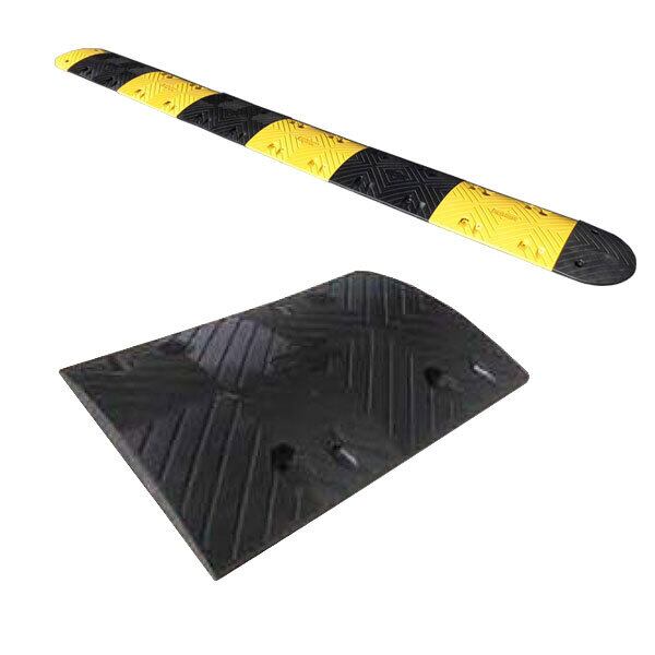 減速くん TYPE4 【本体 黒】1枚 ※専用アンカー付き:アスファルト用/コンクリート用 ssf