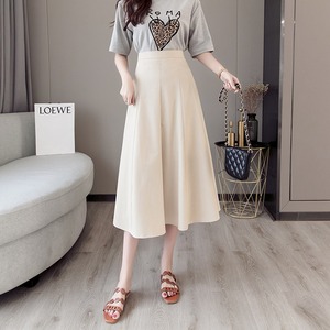 スカート ボトムス レディース 送料無料 3色 ロングスカート 膝下 ミモレ丈 セミフレア ストレート プリーツ ハイウエスト ウエストゴム かわいい 大人可愛い きれいめ シンプル カジュアル 上品 おしゃれ レトロ 大人女子 こなれ感 ラブリー キュート ガーリー エレガント モダン 存在感 とろみ感黒 ブラック 紫 パープル 春カラー 無地 春 夏 秋 冬 オールシーズン シーズンレス 10代 20代 30代 オフィス ビジネス OL 通勤 デート お出かけ 休日 リゾート 旅行 海 プール