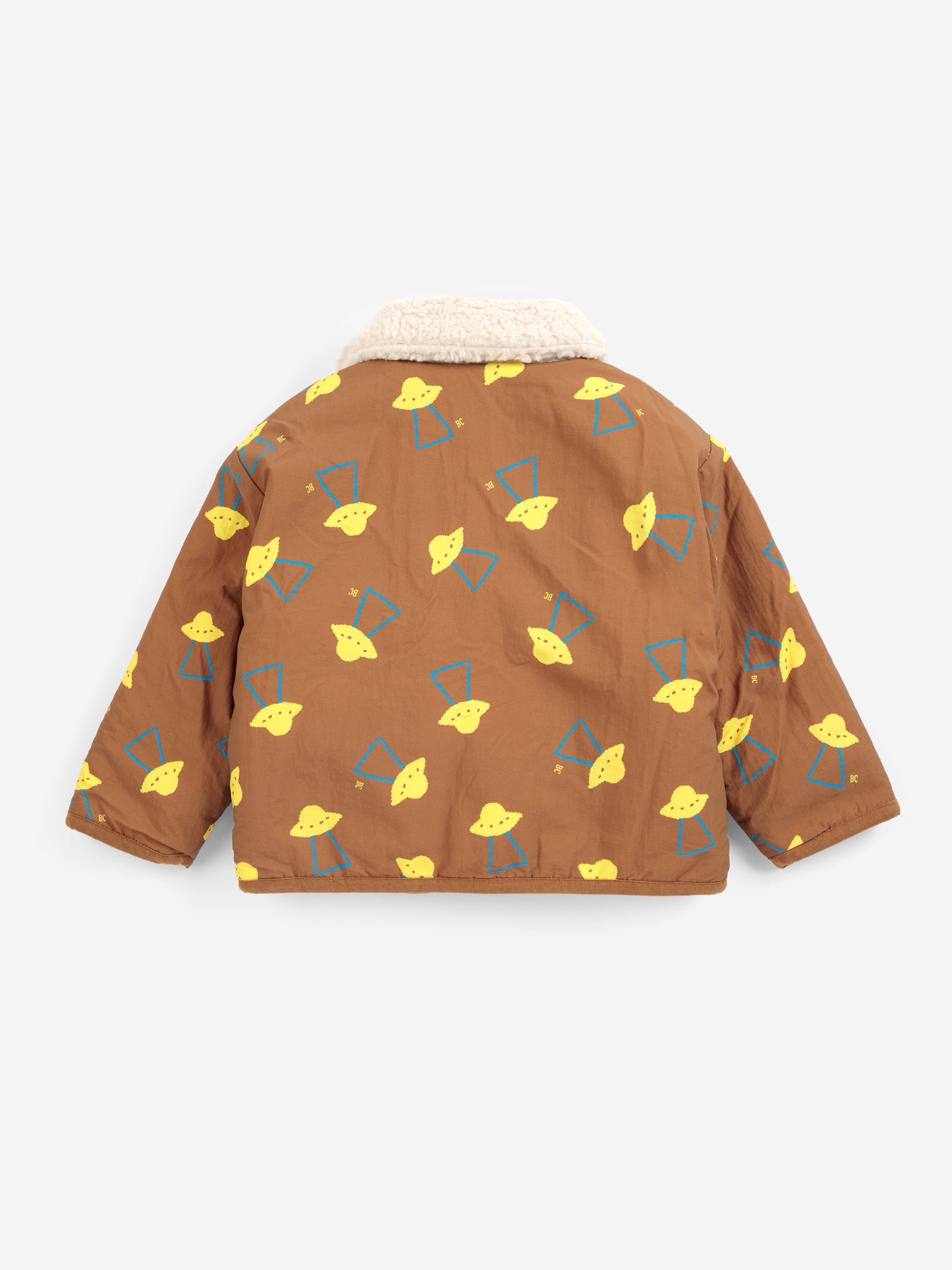 26AW】BOBOCHOSES(ボボショーズ)Pixel Abduction sheepskin reversible