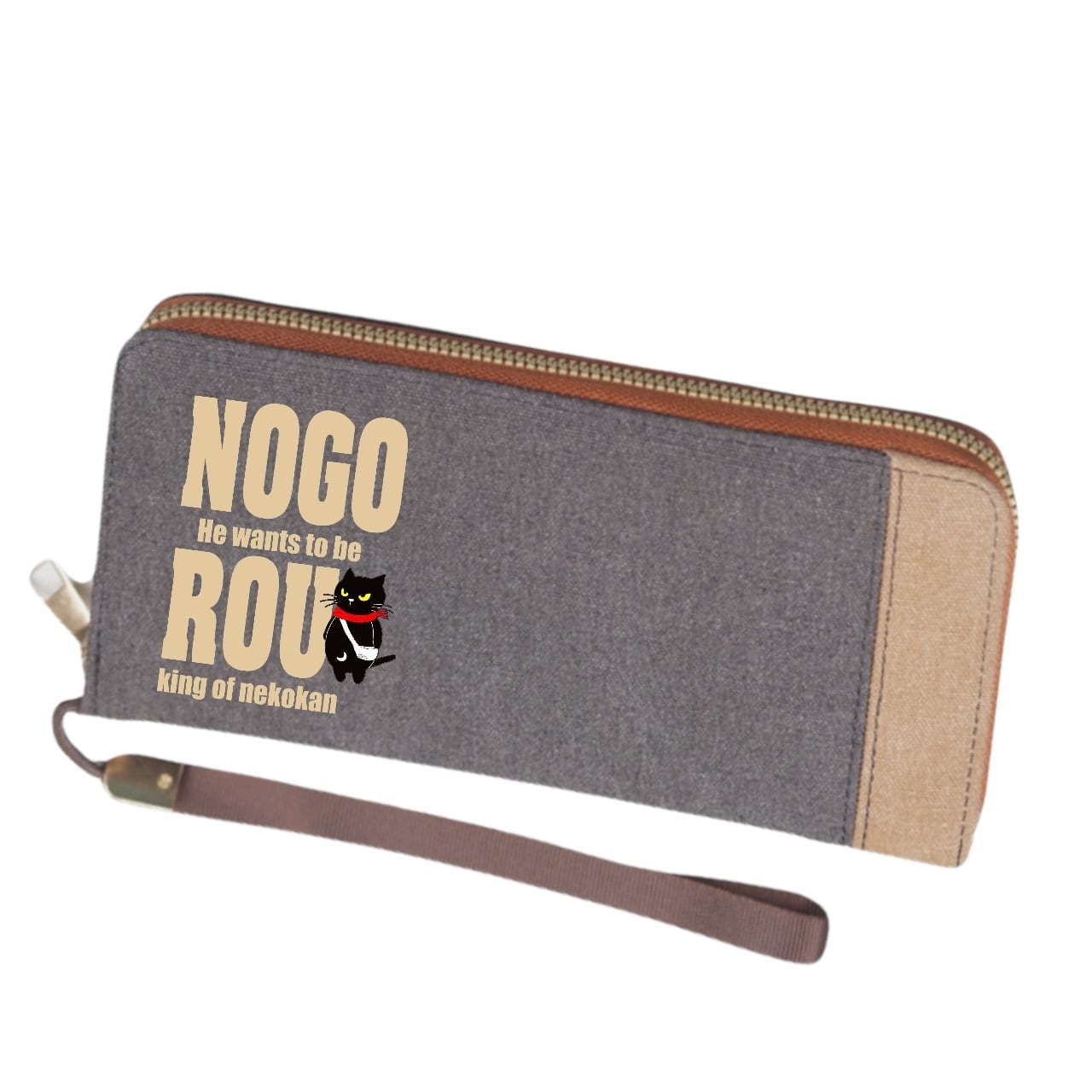 デニム調バイカラー長財布 | nogorou0506