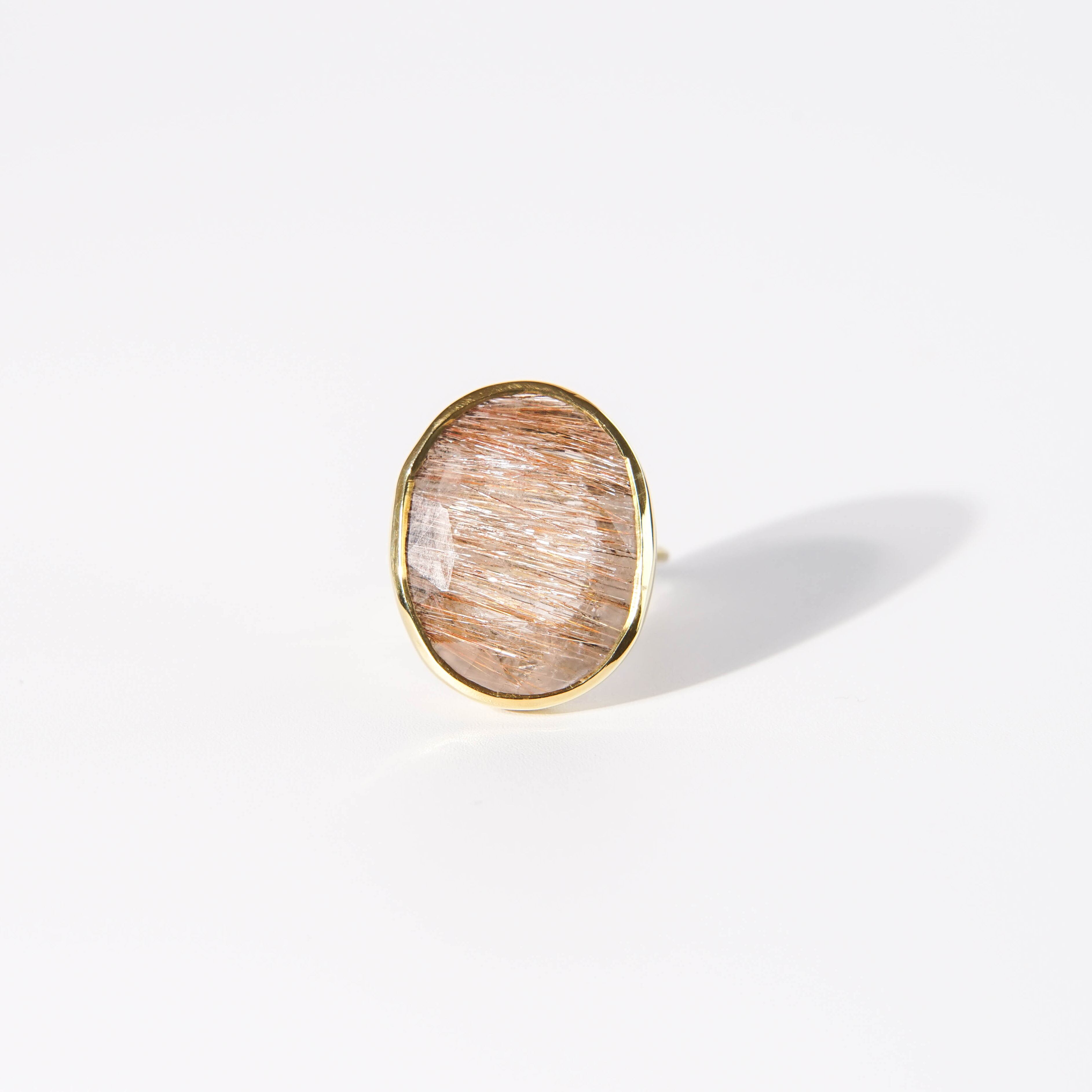 16号】ルチルクォーツ リング（グラン） | YUEN jewelry