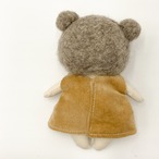 布ドール 熊さん耳 猫耳 ぬいぐるみ babu-3 刺繍ドレス thumbnail 9