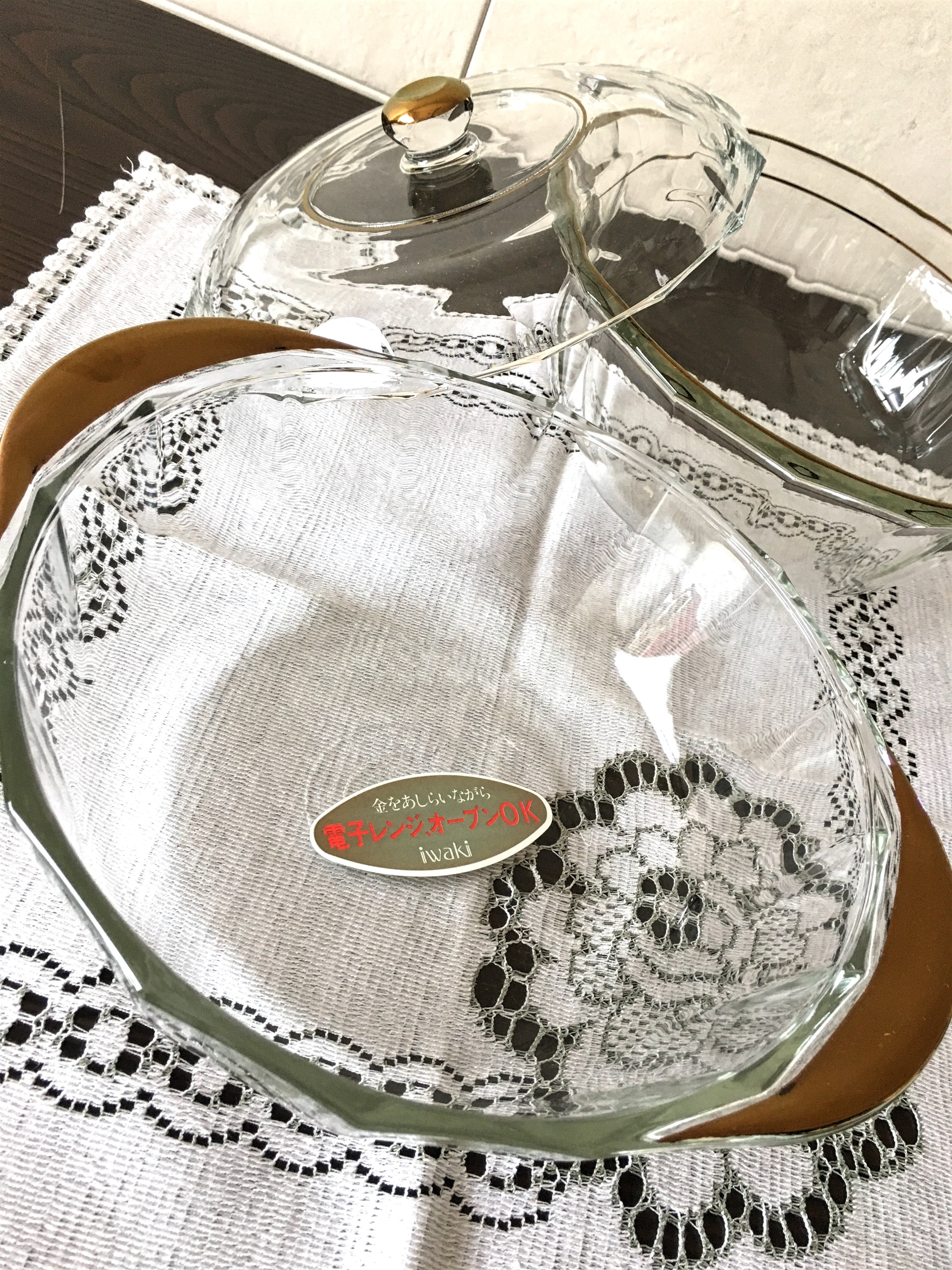 昭和レトロ パイレックス ゴールドライン | レトロ雑貨 チェリッシュ