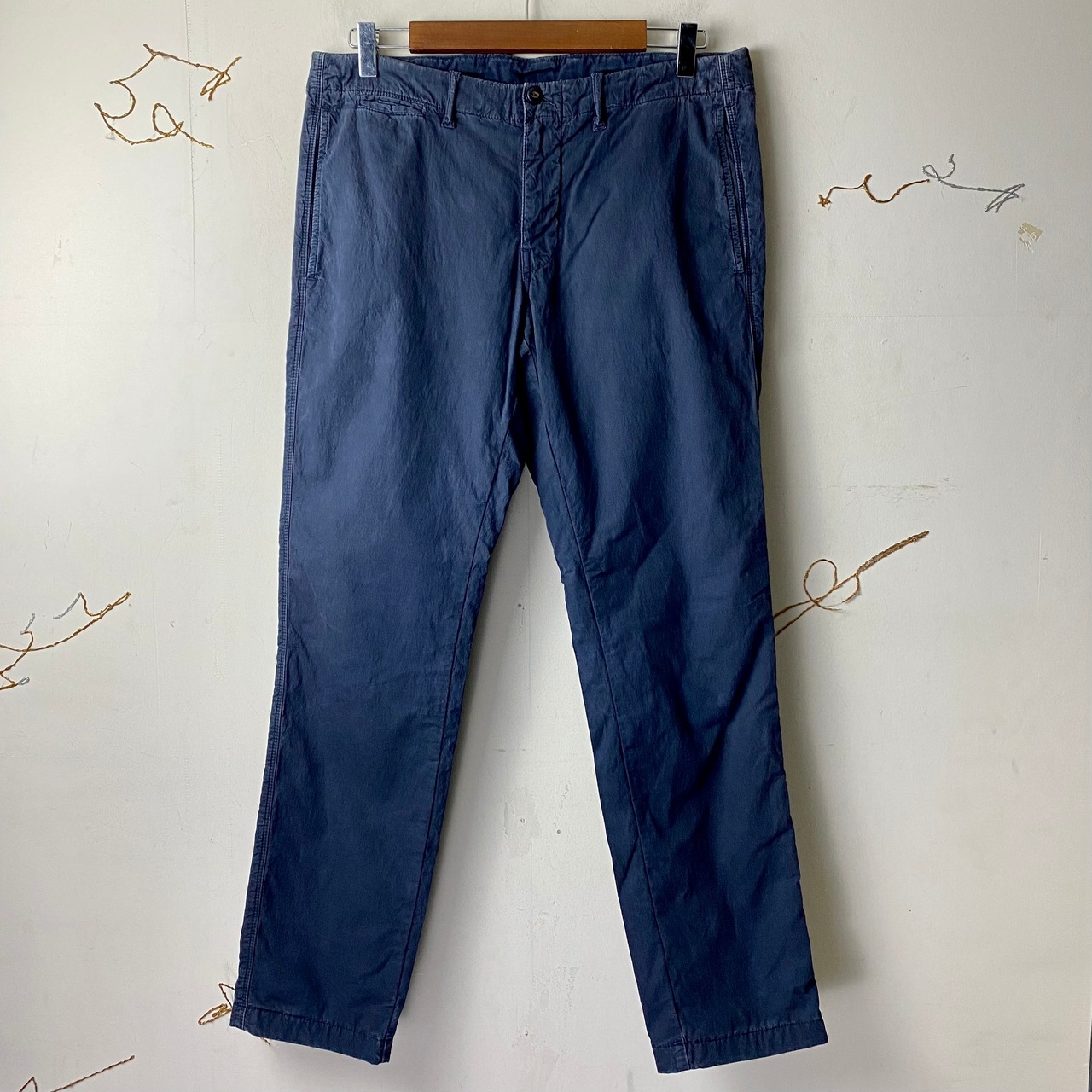 vintage C.P.COMPANY cotton × nylon work pants