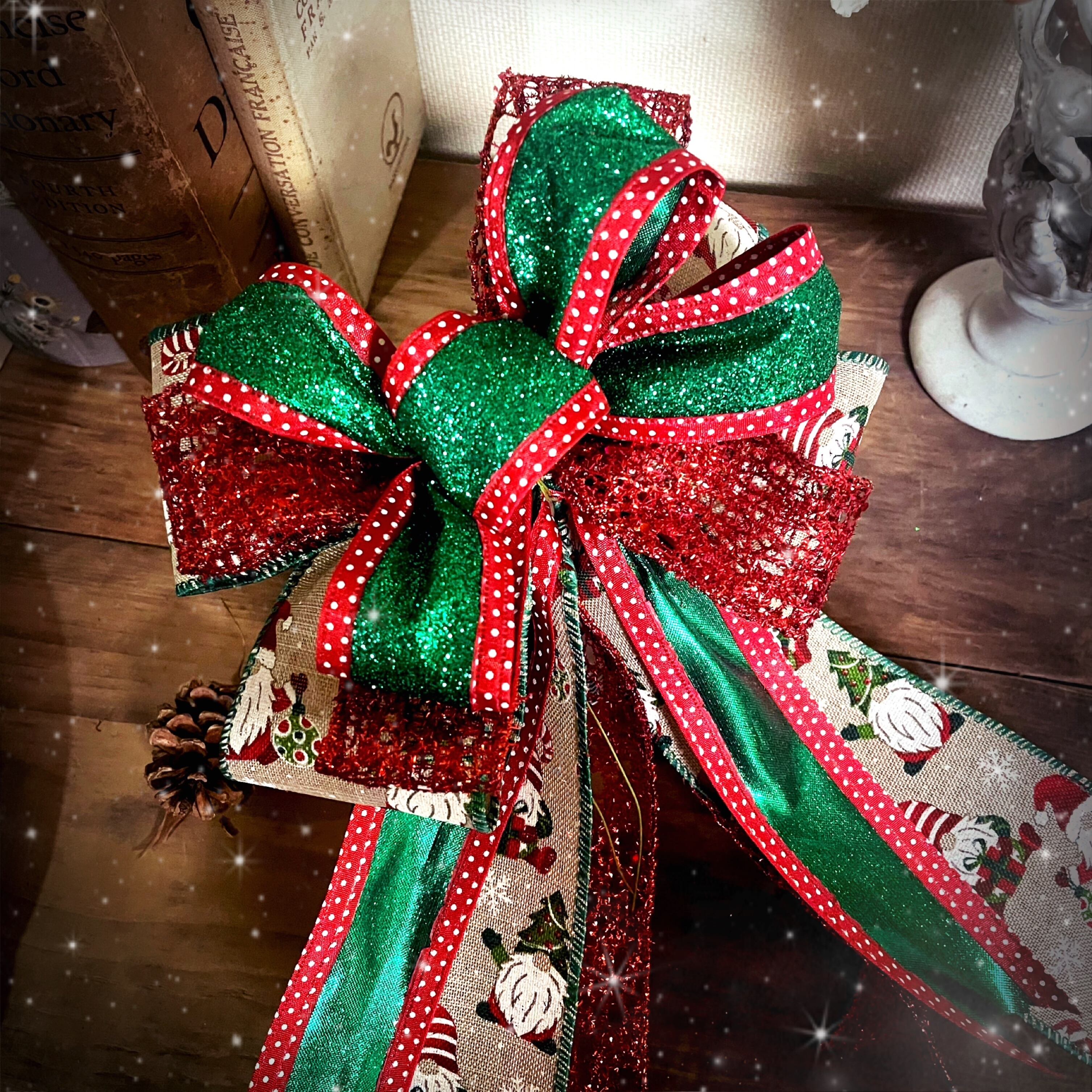 クリスマス ツリートップリボン クリスマスツリー クリスマスリボン