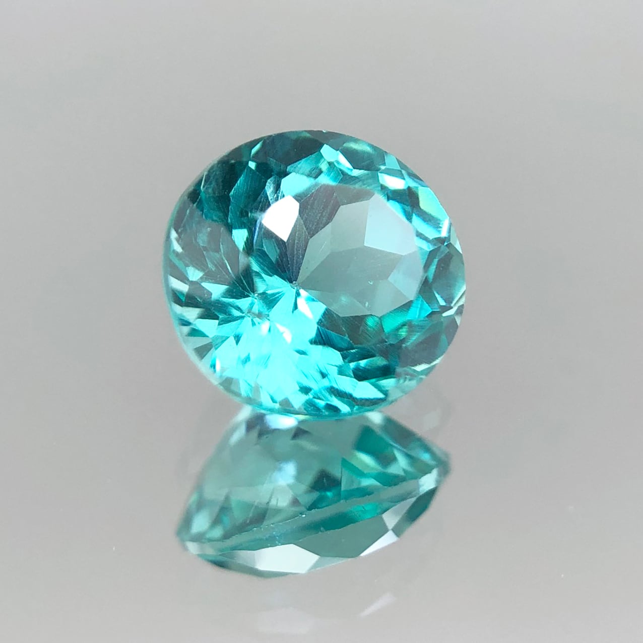 ソ付◆高品質◆3.557ct アパタイト グリーンカラー ルース