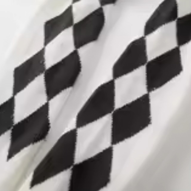 ★即納★ コットンニットタイツ チェス