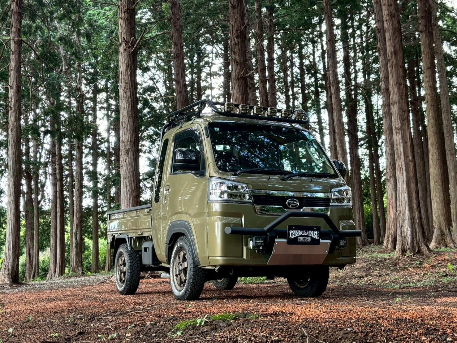 CARPARADISEブッシュバー専用】フォグランプ取付ステー FS-01 DA17