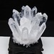 水晶 クラスター 水晶 原石 台座付属 一点物 おまかせ便 182-8612
