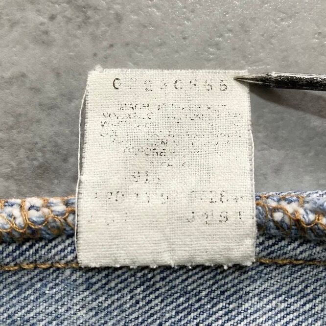 90年代製】90's US.Levis 501 リーバイス エルパソ工場(520) ボタン裏