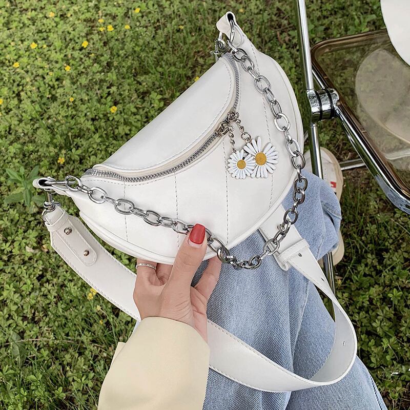 バッグレディースバッグ2020夏ニューウェーブインワイルドチェーンメッセンジャーバッグネットレッドファッションブロードバンドチェストバッグウエストバッグ Tiancai_Wing_Bag4786971