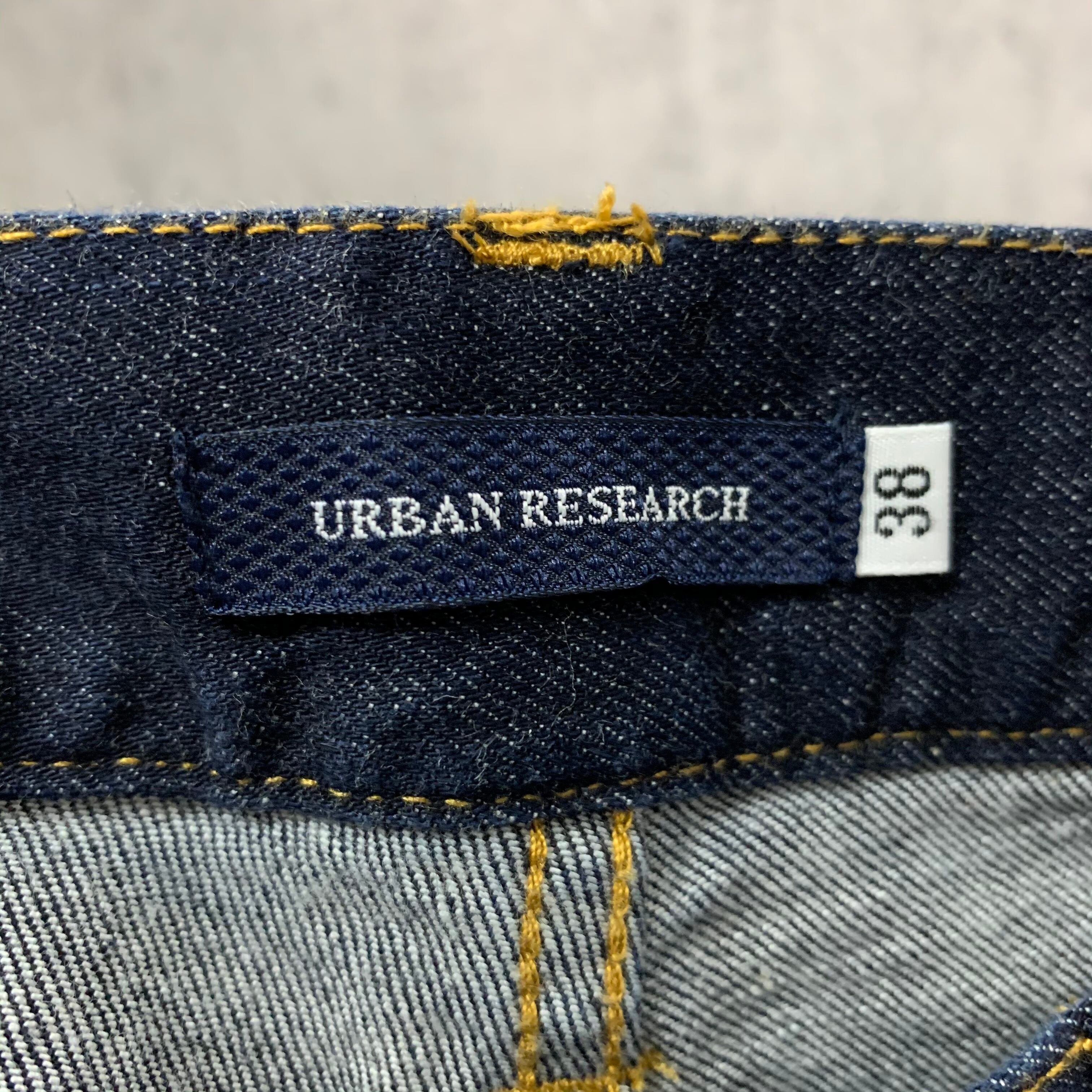 URBAN RESEARCH アーバンリサーチ リメイクデニムパンツ ネイビー