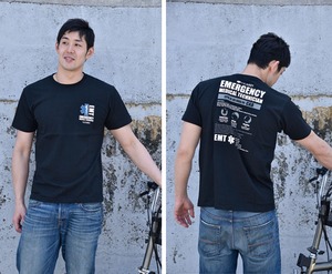 GUARD ガード EMTスターオブライフ Tシャツ 救急救命士 s-206 メンズ