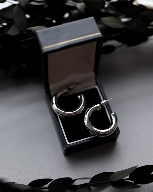 【Hoop】pierce / silver