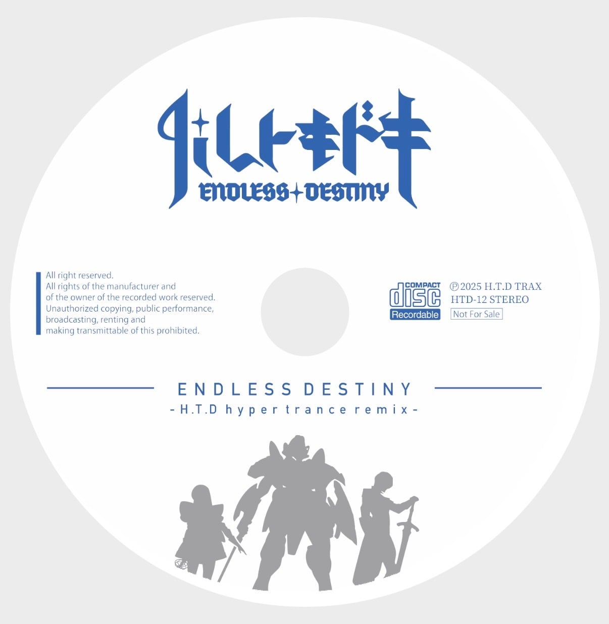 限定】Endless Destiny(Single)-H.T.D hyper trance remix- | HTD TRAX 限定】Endless Destiny(Single)-H.T.D hyper trance remix- | HTD TRAX