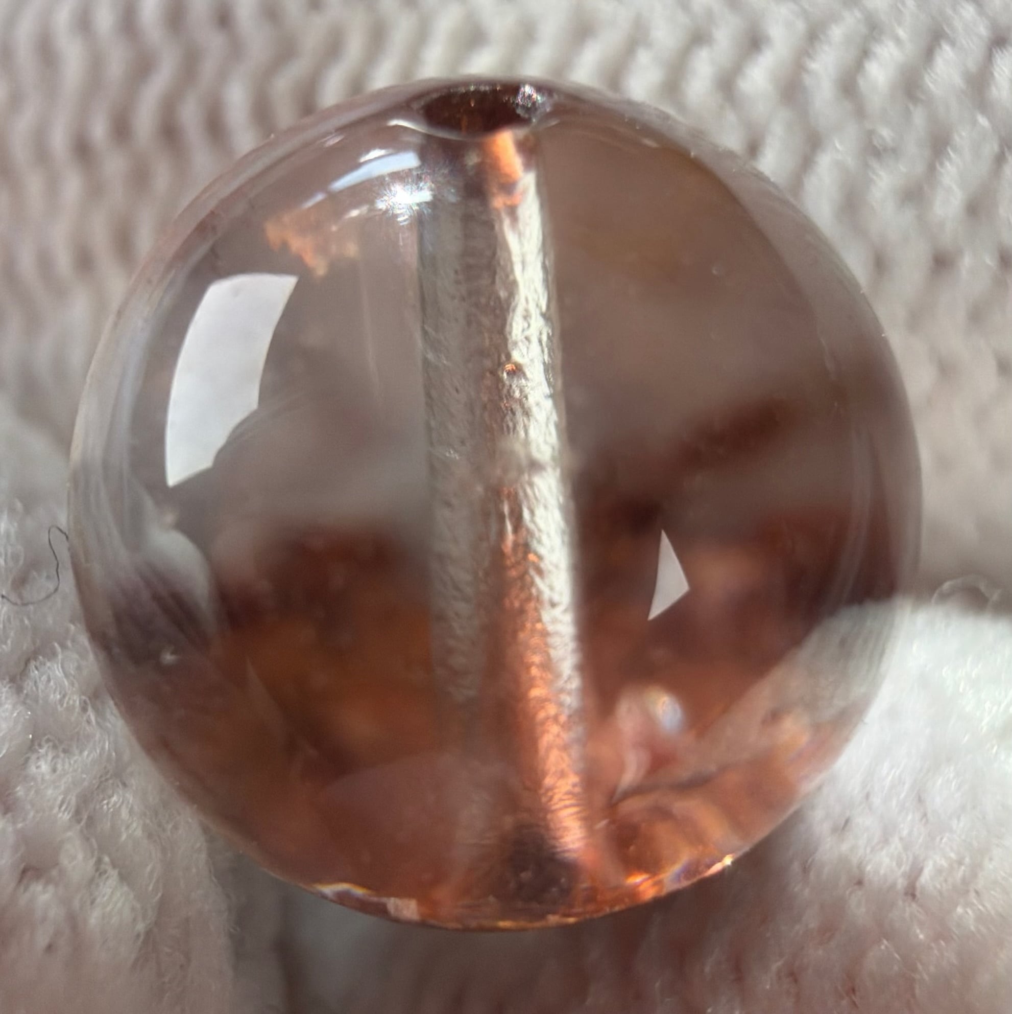 高品質 レッド ガーデンクォーツ 10ミリ 一粒売り sb3036 | 天然石の詩