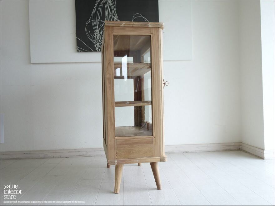 チーク置物台 カッティング（大） ディスプレイ アンティーク 飾り台