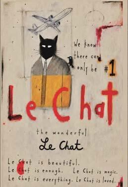 George Bayer "Le Chat the wonderful" Original