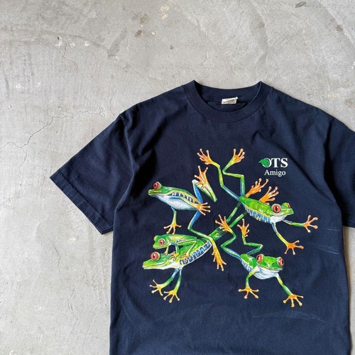 WORLD ISSUE / 00's usa製 massage T-shirt size M