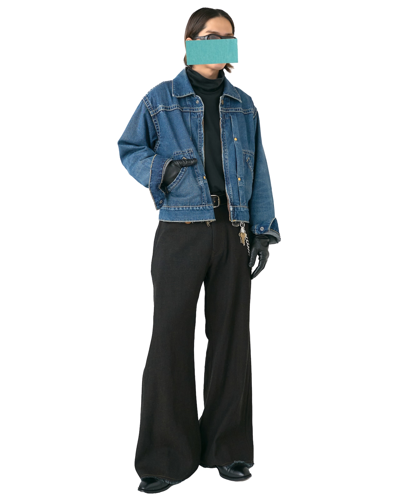 Nomàt "Straight PT C/W Denim〔Dark Brown〕"