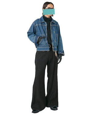 Nomàt "Straight PT C/W Denim〔Dark Brown〕"