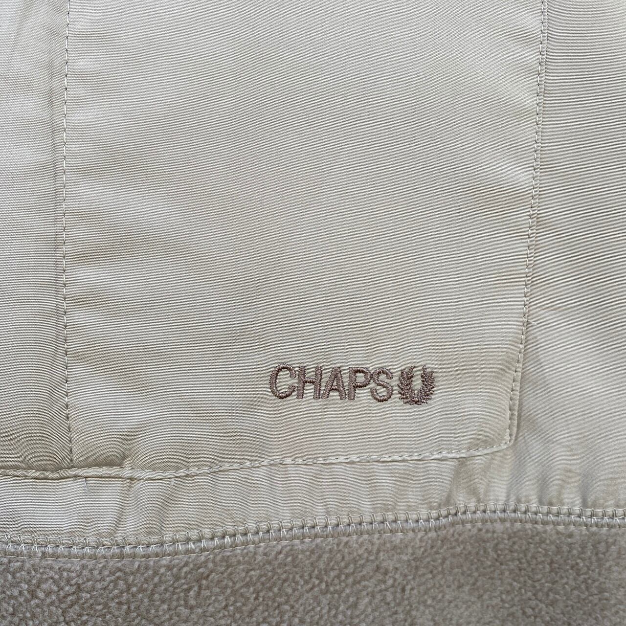CHAPS チャップス 中綿ジャケット 防寒  大きいサイズ ベージュ (メンズ XXL)   O6022