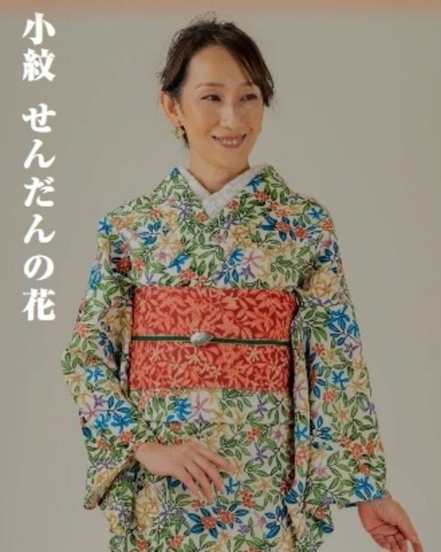 小紋 せんだんの花