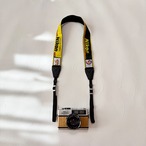 Nikon yellow&black ヴィンテージストラップ