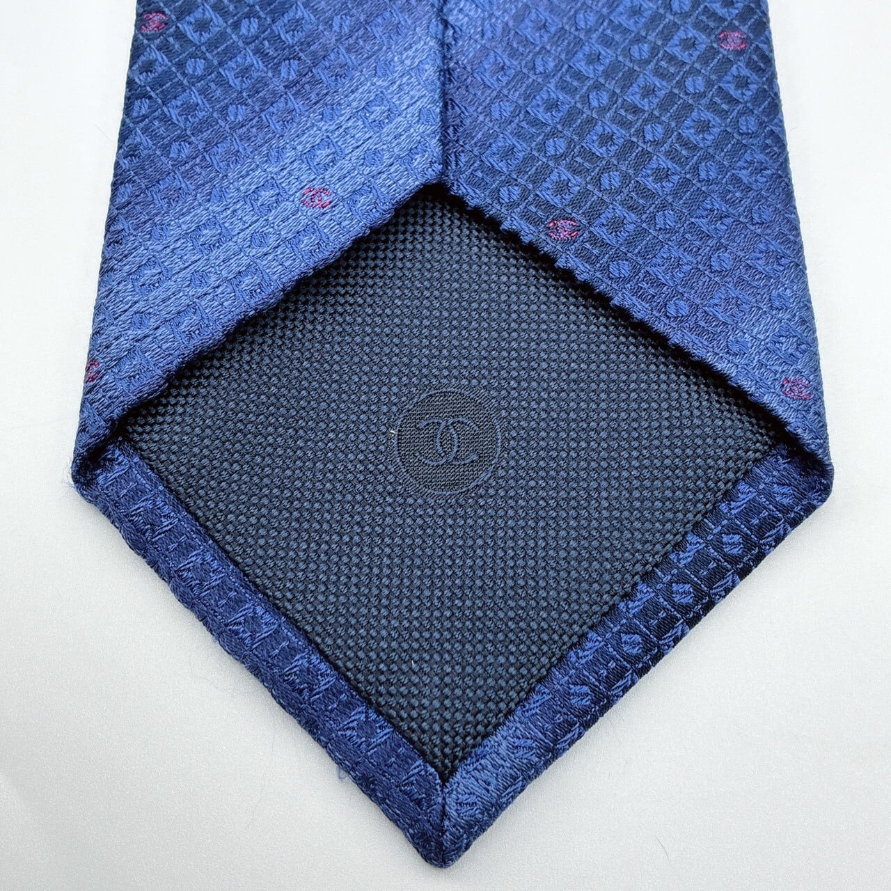 CHANEL シャネル ネクタイ ジャガード織 ココマーク 箱付き | secondreuse