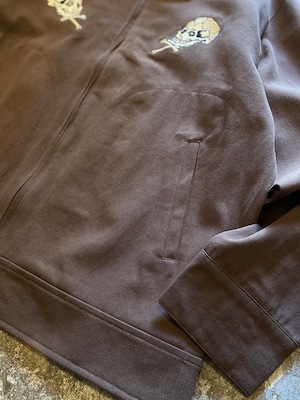 ALCARZA / SPORTS JACKET / 野ざらし 刺繍 / ドリズラージャケット