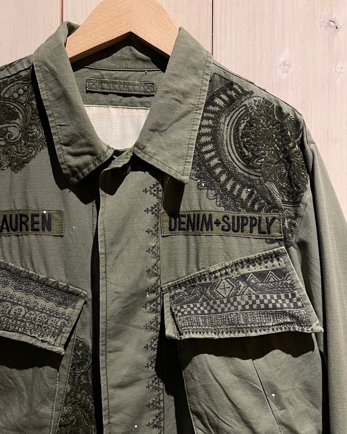 DENIM & SUPPLY　M-65　ミリタリー　ファティーグ　ジャケット a.k.a.C.a.k.a vintage】