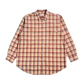 Papas パパス WORLD TOUR チェック 長袖 シャツ L/マルチカラー系 メンズ