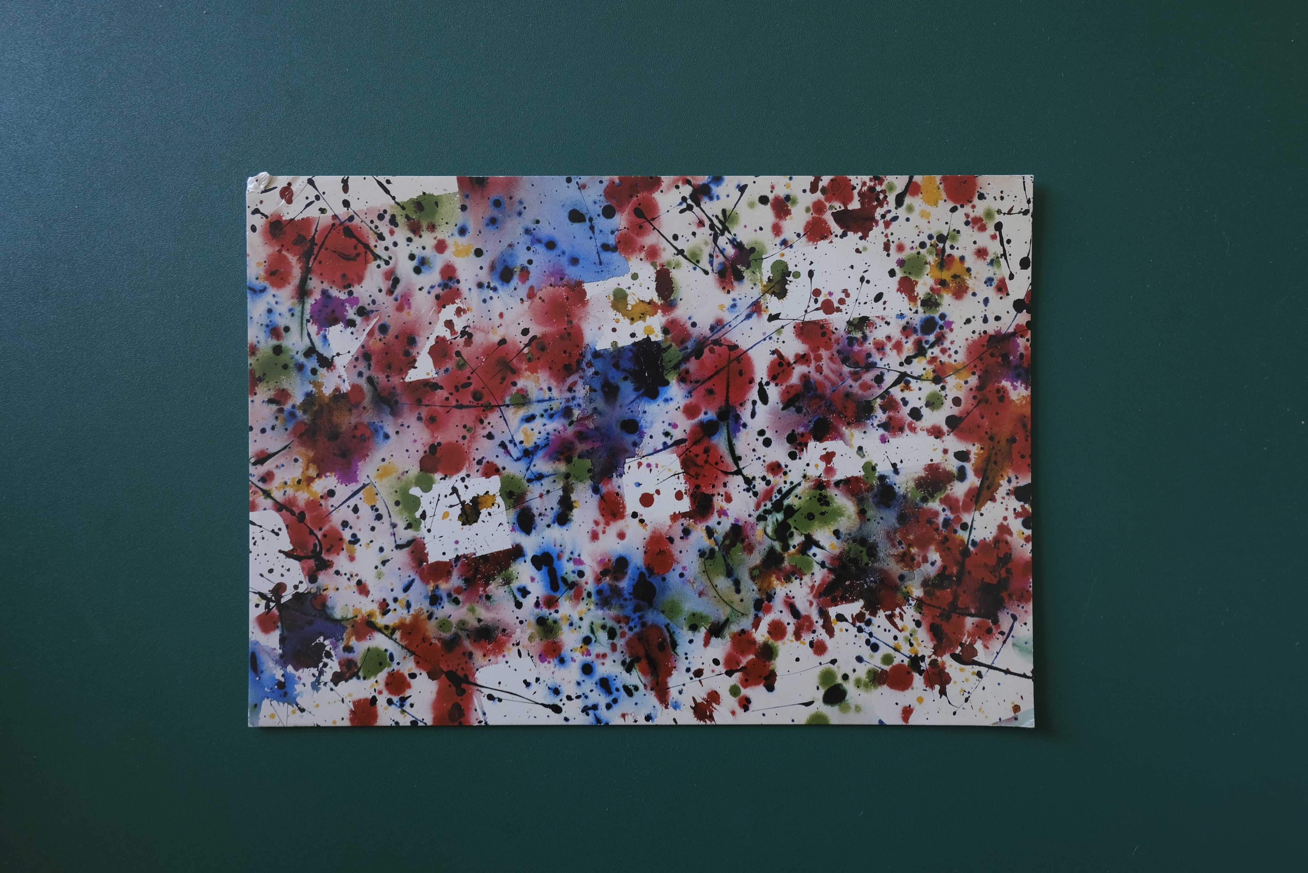 【インヴィテーションカード】 サム・フランシス Sam Francis /Galerie Iris Wazzau 1993　　[310194541]